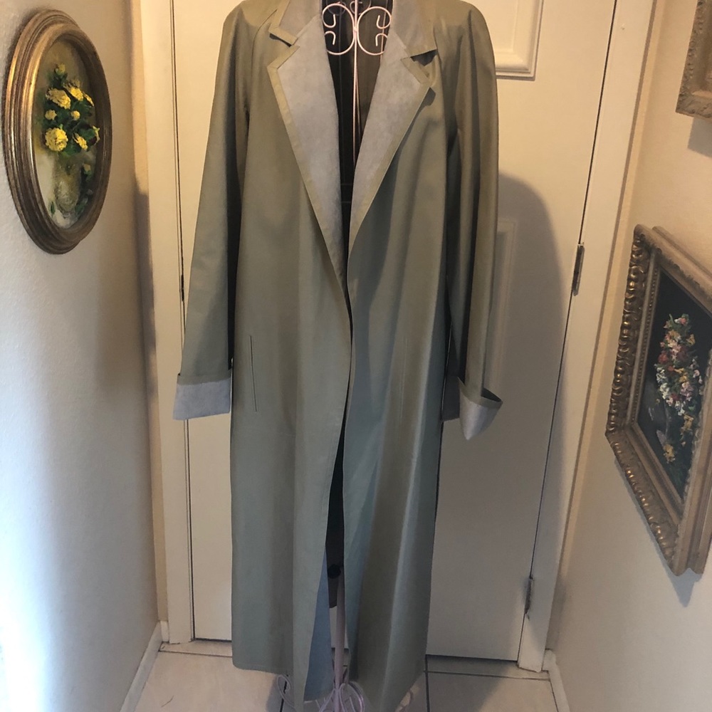 Vintage delight! Custom trench and skirt